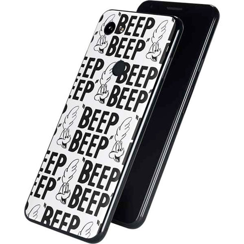 Looney Tunes Road Runner Beep Grid Google Pixel 3a XL Skin